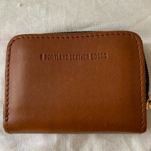 Portland Leather Goods small zip wallet